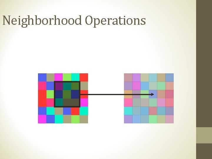 Neighborhood Operations 
