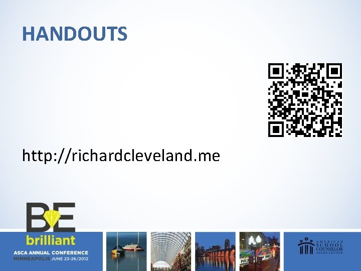 HANDOUTS http: //richardcleveland. me 