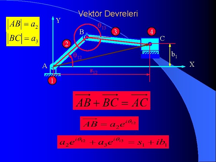 Vektör Devreleri Y q 13 B 2 q 12 A 4 C b 1