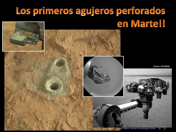 Source: JPL/NASA Centro de Astrobiología (CSIC-INTA) Associated to the NASA Astrobiology Institute Source: JPL/NASA Centro de Astrobiología (CSIC-INTA) Associated to the NASA Astrobiology Institute