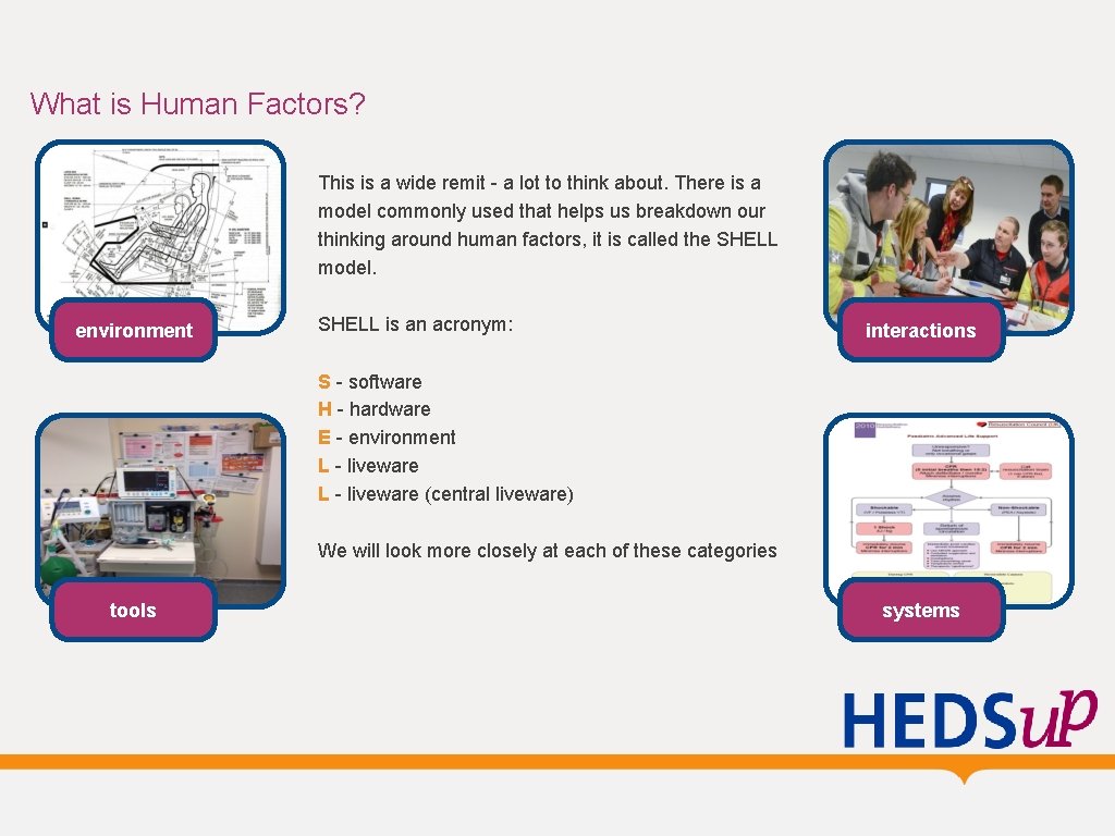 What is Human Factors? This is a wide remit - a lot to think What is Human Factors? This is a wide remit - a lot to think