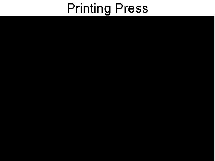 Printing Press Printing Press