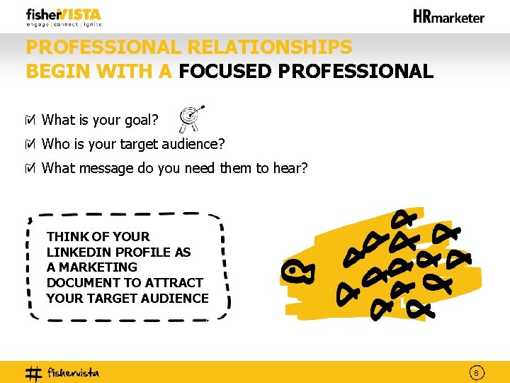 PROFESSIONAL RELATIONSHIPS BEGIN WITH A FOCUSED PROFESSIONAL What is your goal? Who is your