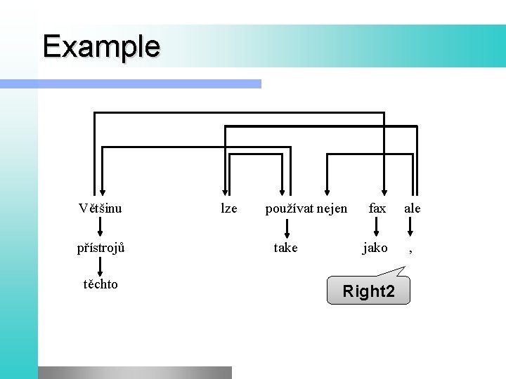 Example Většinu přístrojů těchto lze používat nejen take fax ale jako , Right 2