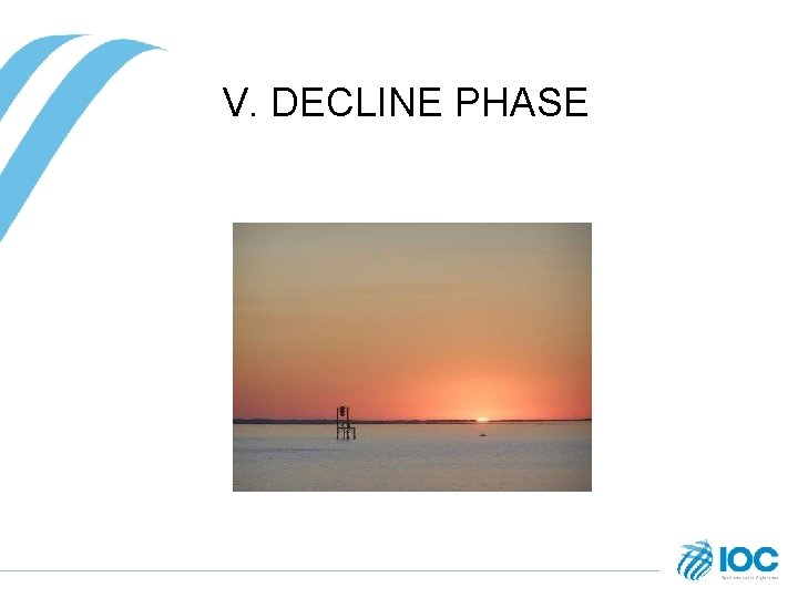 V. DECLINE PHASE 