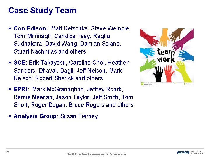 Case Study Team § Con Edison: Matt Ketschke, Steve Wemple, Tom Mimnagh, Candice Tsay,