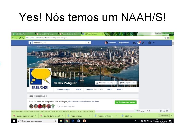 Yes! Nós temos um NAAH/S! Yes! Nós temos um NAAH/S!