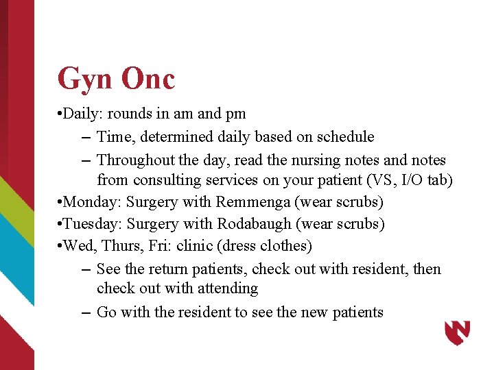 OBGyn Pearls A student guide Objectives General knowledge