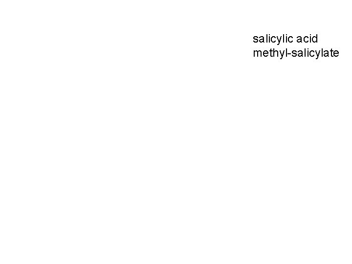 salicylic acid methyl-salicylate salicylic acid methyl-salicylate
