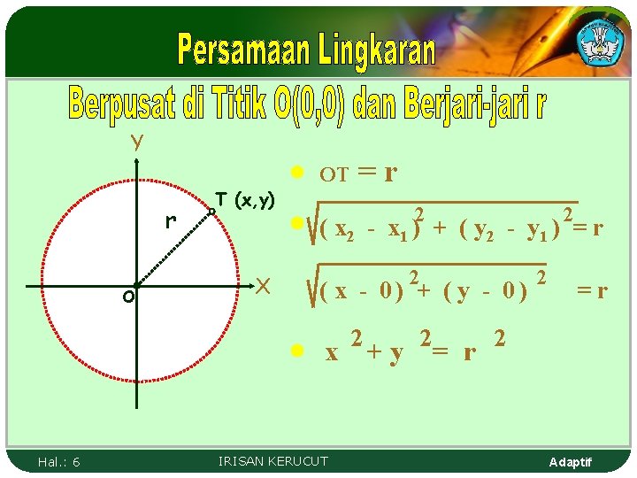 Y r o T (x, y) OT 2 2 ( x 2 - x