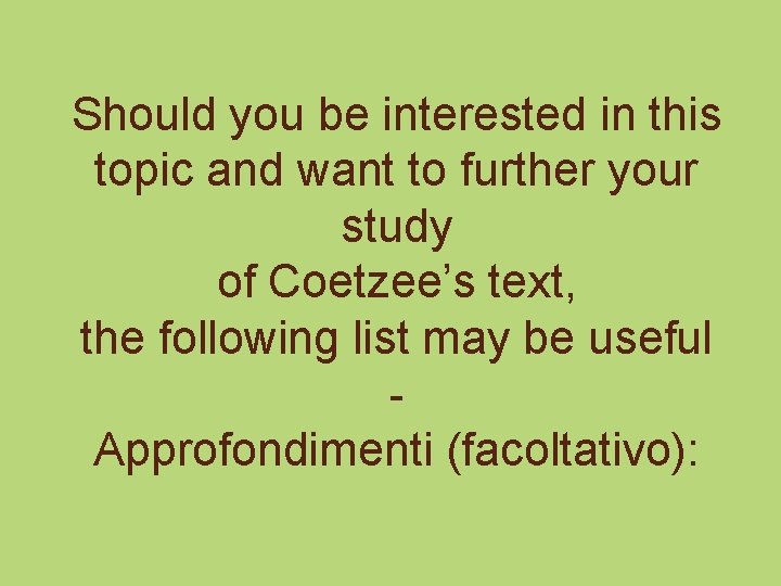 Should you be interested in this topic and want to further your study of