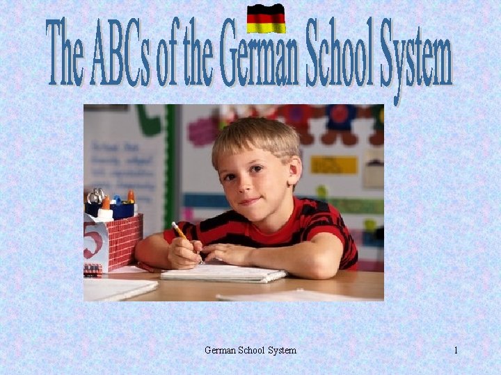 German School System 1 