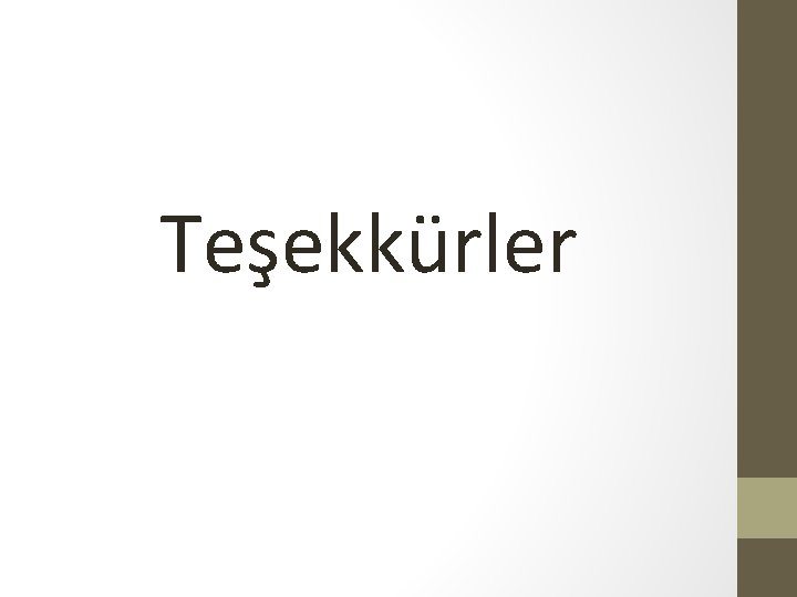 Teşekkürler 