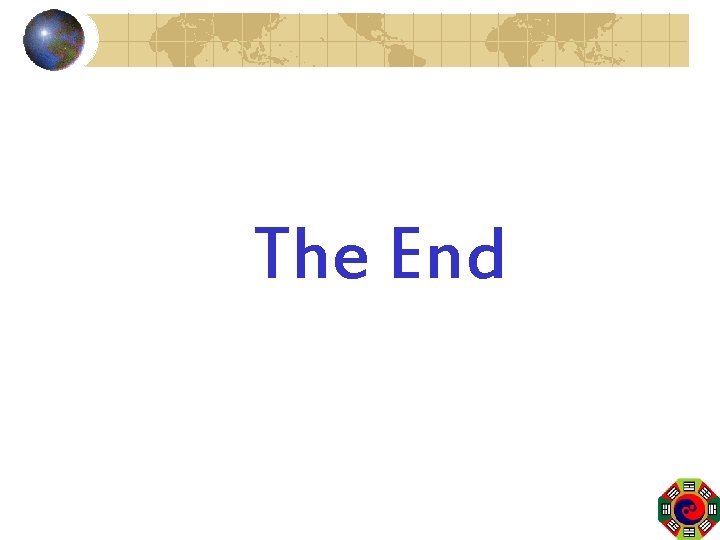 The End 