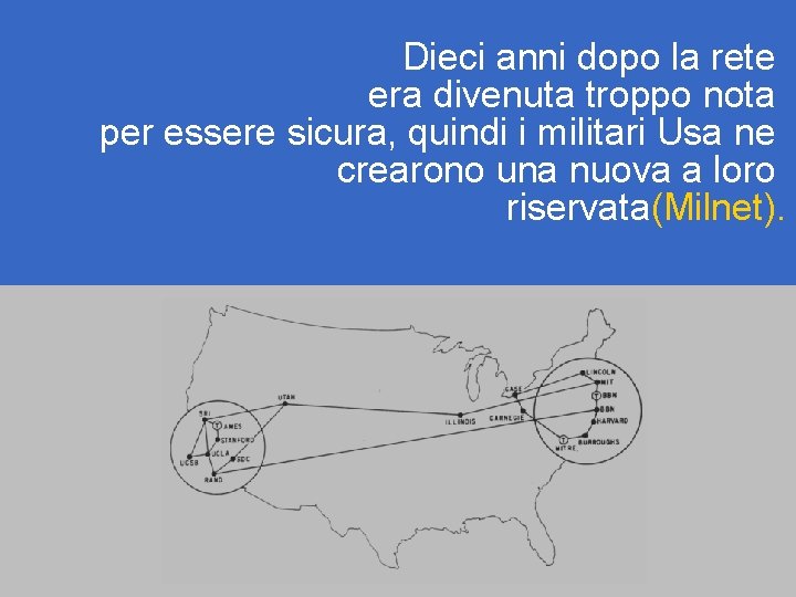 Dieci anni dopo la rete era divenuta troppo nota per essere sicura, quindi i