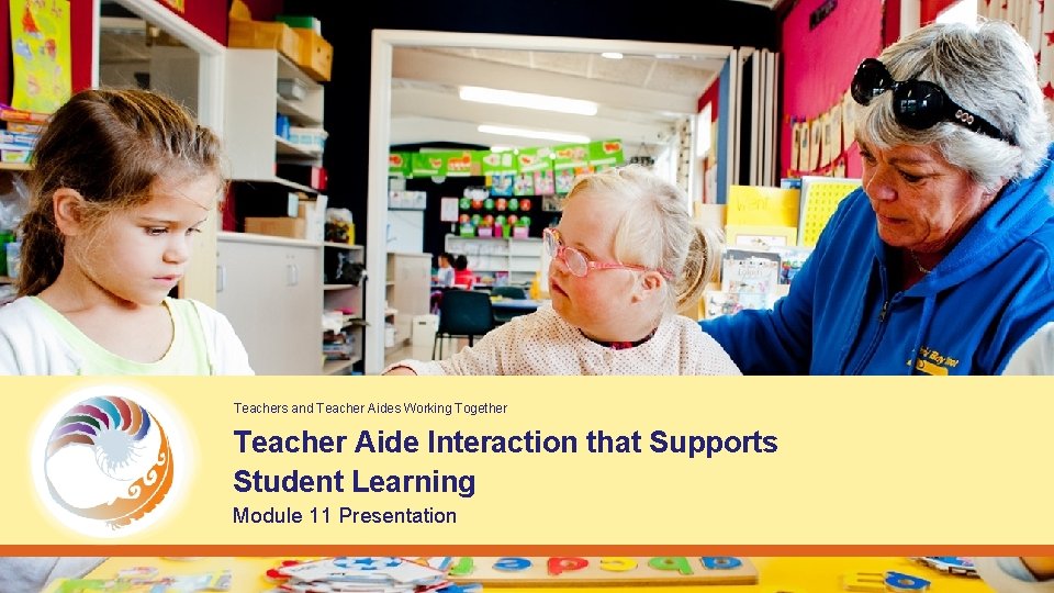 Teachers and Teacher Aides Working Together Teacher Aide Interaction that Supports Student Learning Module Teachers and Teacher Aides Working Together Teacher Aide Interaction that Supports Student Learning Module