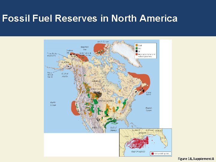 Fossil Fuel Reserves in North America Figure 18, Supplement 8 