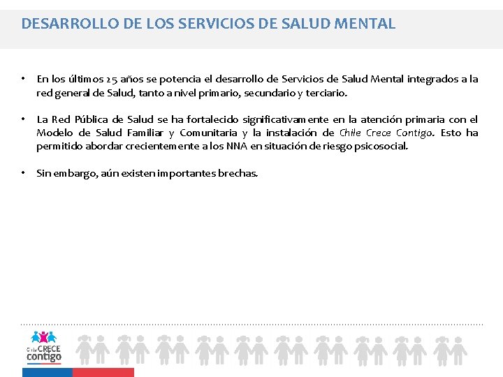 DESARROLLO DE LOS SERVICIOS DE SALUD MENTAL • En los últimos 25 años se DESARROLLO DE LOS SERVICIOS DE SALUD MENTAL • En los últimos 25 años se
