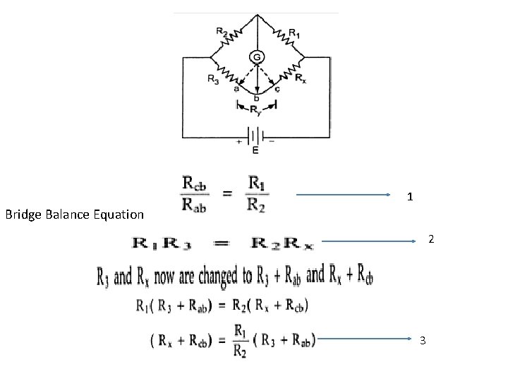 1 Bridge Balance Equation 2 3 