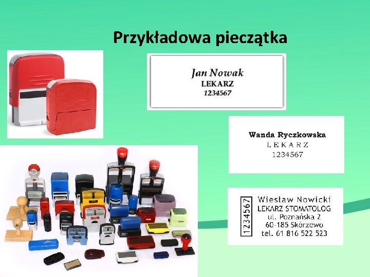 Przykładowa pieczątka 