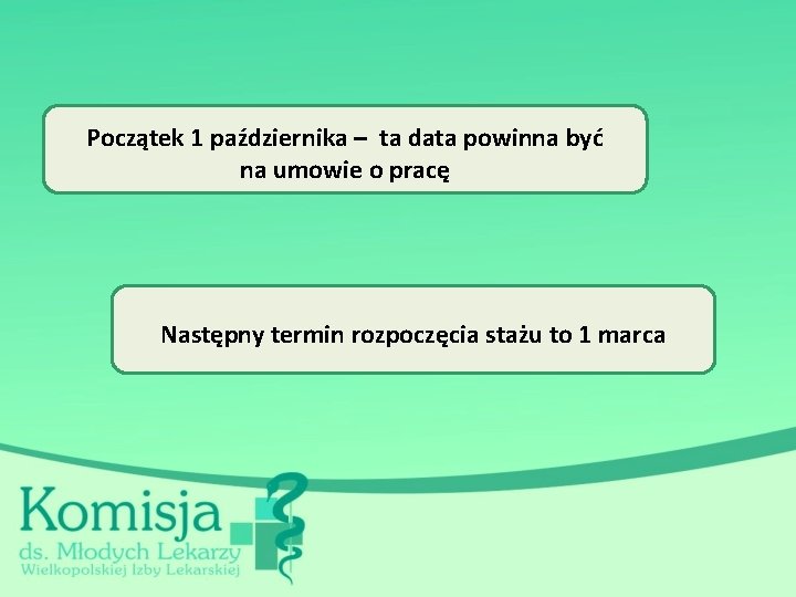 Początek 1 października – ta data powinna być na umowie o pracę Następny termin