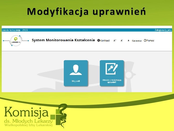 Modyfikacja uprawnień 