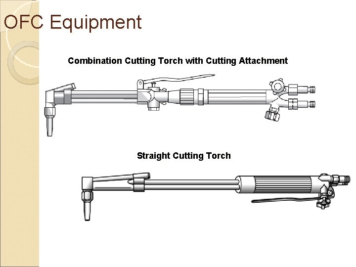 OFC Equipment Combination Cutting Torch with Cutting Attachment Straight Cutting Torch 