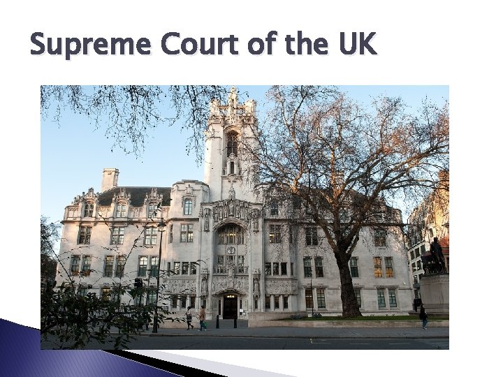 Supreme Court of the UK 