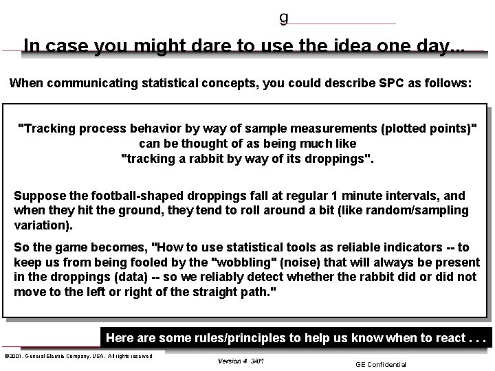 In case you might dare to use the idea one day. . . When