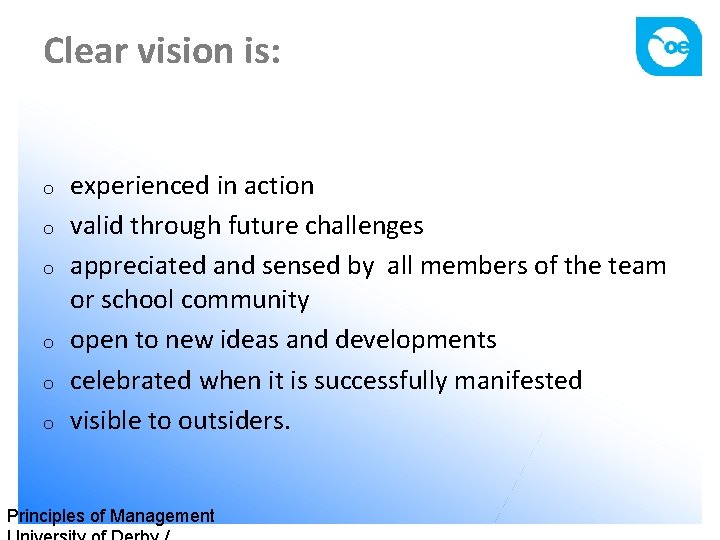 Webinar Implementing a strong vision a practical guide