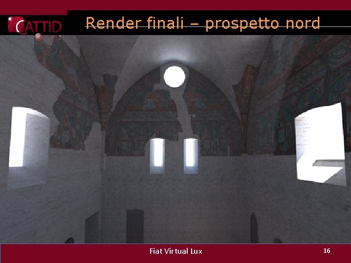 Render finali – prospetto nord Fiat Virtual Lux 16 