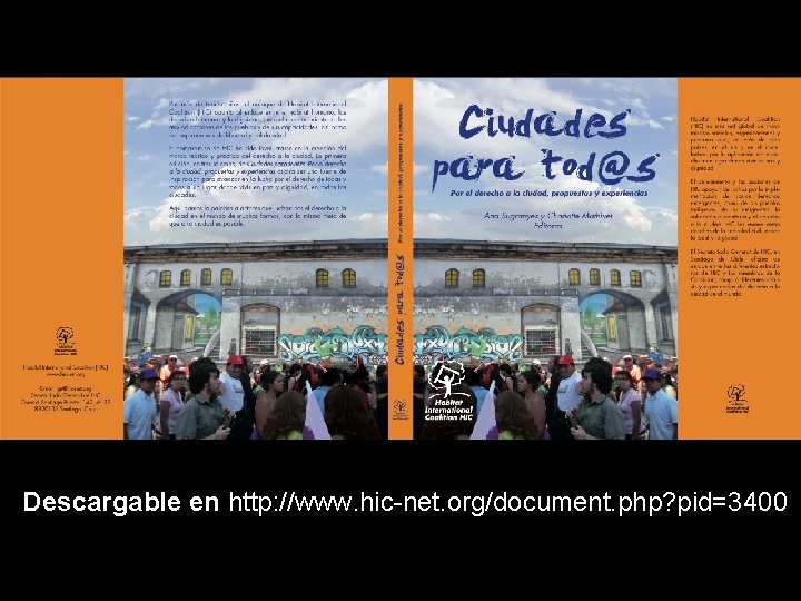 Descargable en http: //www. hic-net. org/document. php? pid=3400 