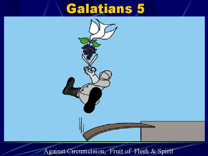 Galatians 5 Against Circumcision, Fruit of Flesh & Spirit 