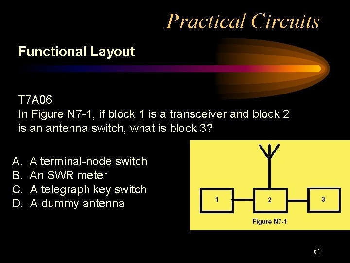 Practical Circuits Functional Layout T 7 A 06 In Figure N 7 -1, if