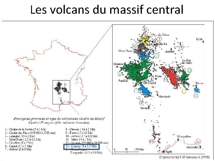 Les volcans du massif central 