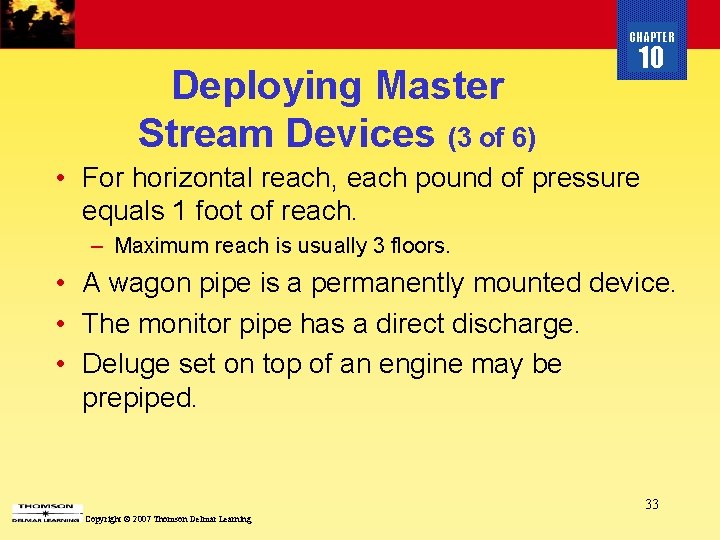 CHAPTER Deploying Master Stream Devices (3 of 6) 10 • For horizontal reach, each