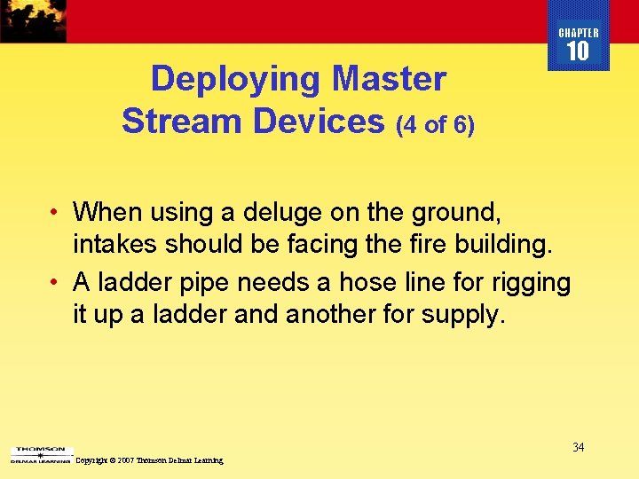 CHAPTER Deploying Master Stream Devices (4 of 6) 10 • When using a deluge