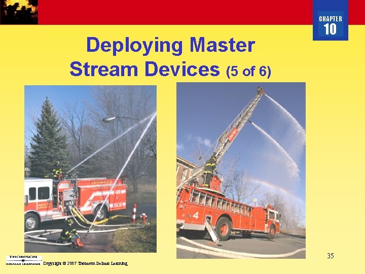 CHAPTER Deploying Master Stream Devices (5 of 6) 10 35 Copyright © 2007 Thomson CHAPTER Deploying Master Stream Devices (5 of 6) 10 35 Copyright © 2007 Thomson