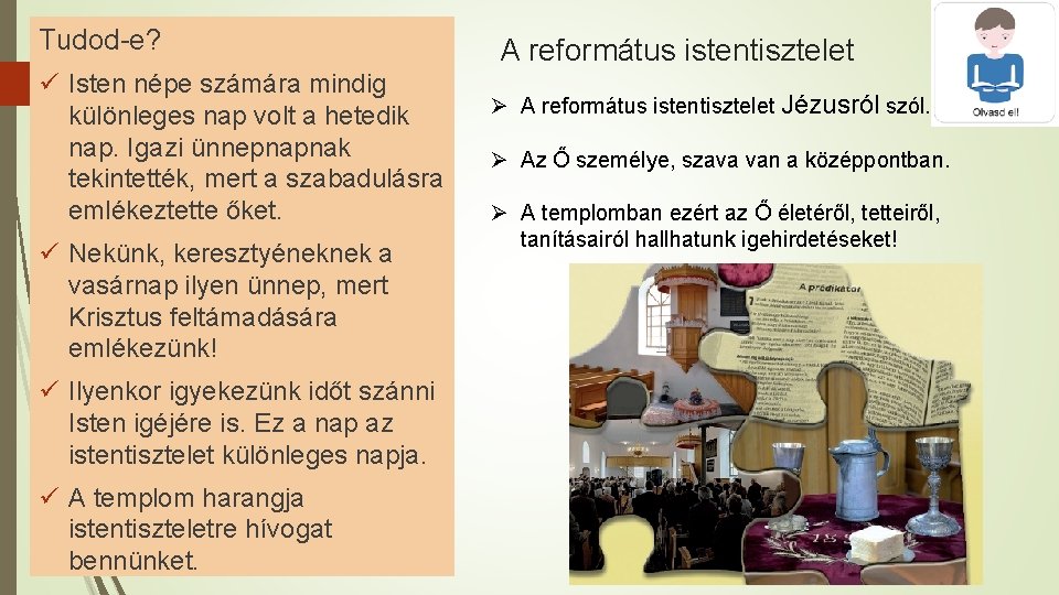 Tudod-e? ü Isten népe számára mindig különleges nap volt a hetedik nap. Igazi ünnepnapnak