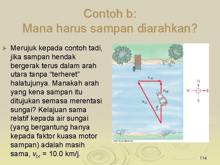 Contoh b: Mana harus sampan diarahkan? Ø Merujuk kepada contoh tadi, jika sampan hendak