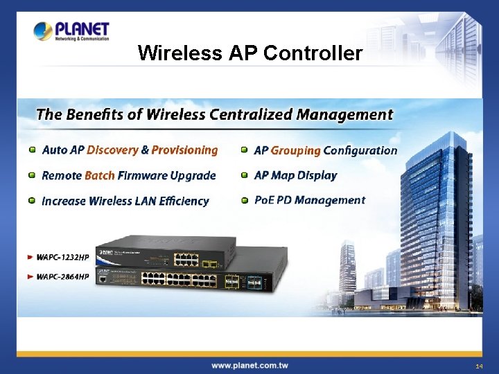 Wireless AP Controller 14 