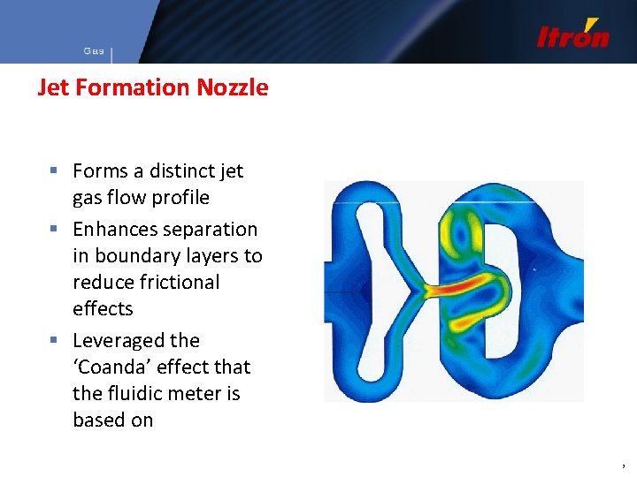 Jet Formation Nozzle § Forms a distinct jet gas flow profile § Enhances separation