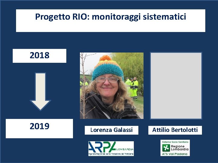 Progetto RIO: monitoraggi sistematici 2018 2019 Lorenza Galassi Attilio Bertolotti 