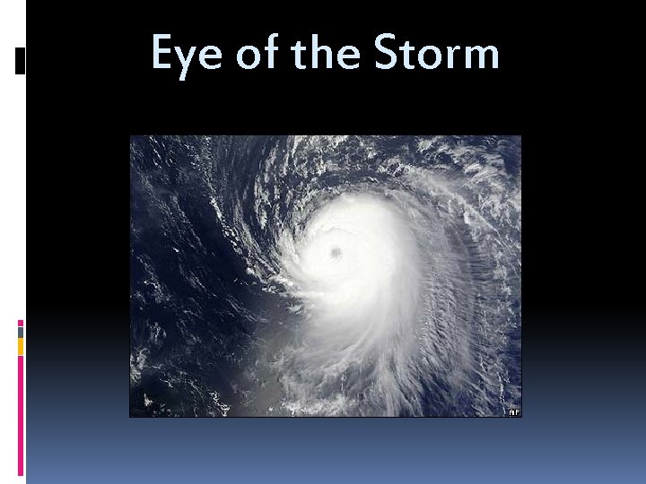 Eye of the Storm Eye of the Storm