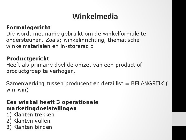 Winkelmedia Formulegericht Die wordt met name gebruikt om de winkelformule te ondersteunen. Zoals; winkelinrichting, Winkelmedia Formulegericht Die wordt met name gebruikt om de winkelformule te ondersteunen. Zoals; winkelinrichting,