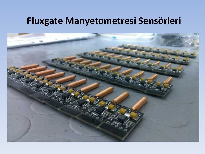 Fluxgate Manyetometresi Sensörleri 