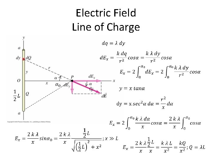 Electric Field Line of Charge 