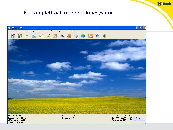 Ett komplett och modernt lönesystem 