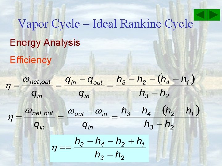 Vapor Cycle – Ideal Rankine Cycle Energy Analysis Efficiency 