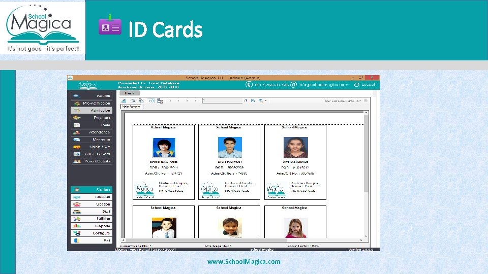 ID Cards www. School. Magica. com 
